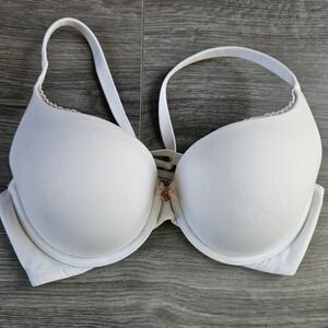 Victoria's Secret Body by Victoria Perfect Shape Bra 34D White Padded
